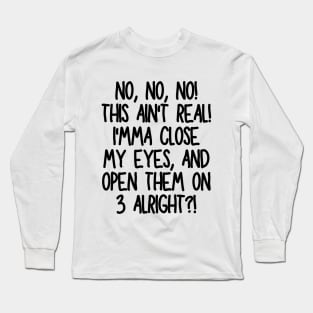 One, two, three... Long Sleeve T-Shirt